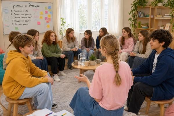 Тренинг для подростков 11-13 лет по личным границам